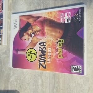 Wii Zumba Fitness  no band included